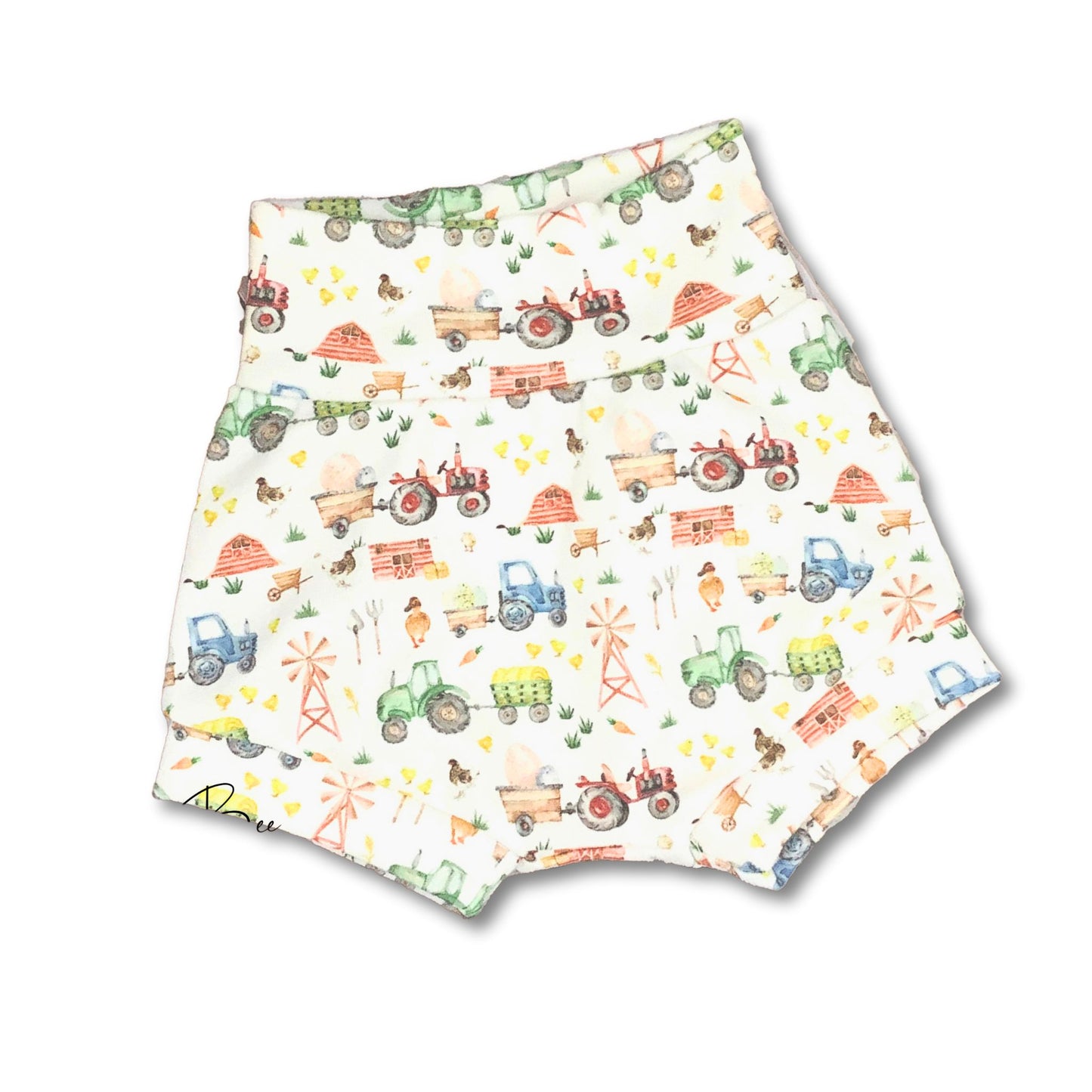 Spring on the Farm Organic Cotton Bummies