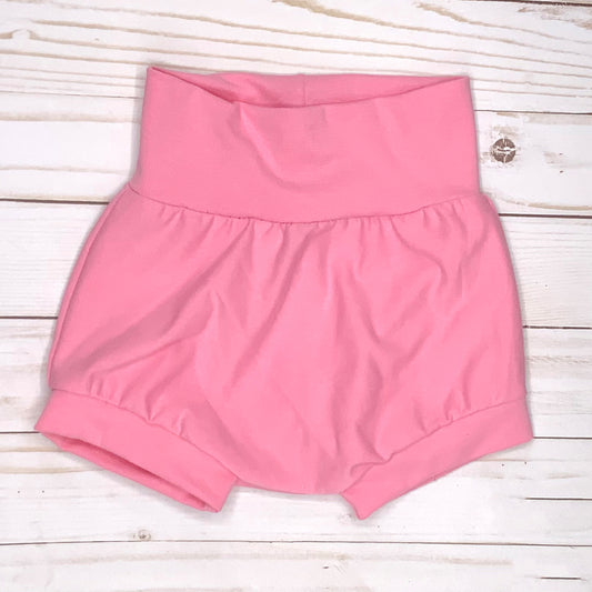 Cotton/Spandex Bubblegum Pink  Baby Bummies