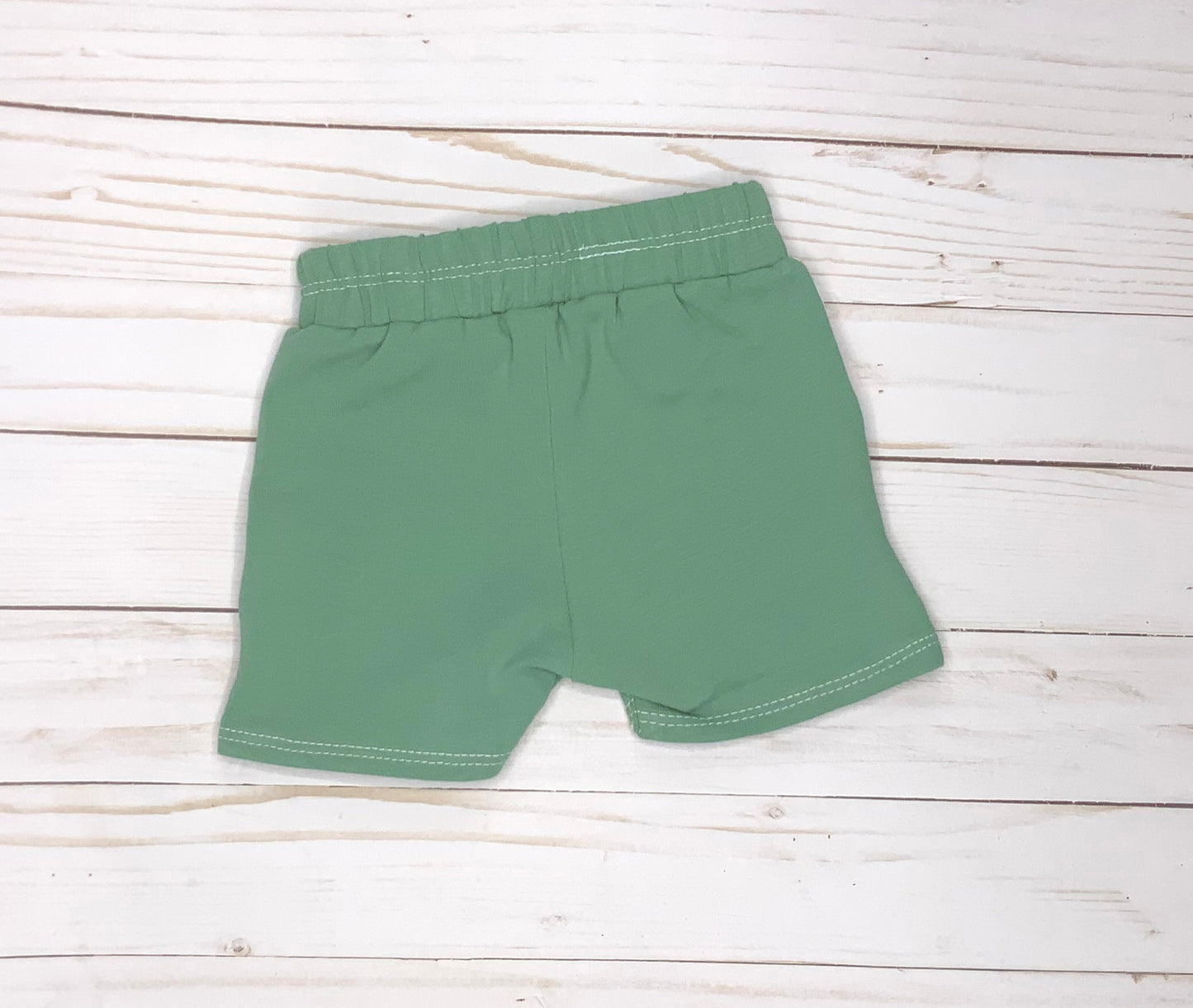 Pocket T-shirt & Joggers Green Set for Boys